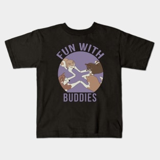 Fun With Buddies Kids T-Shirt